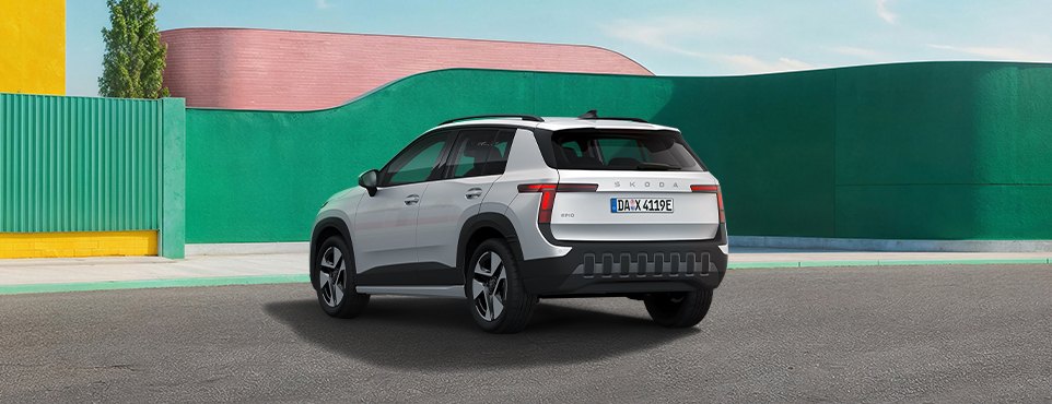 ŠKODA Epiq in der Heckansicht
