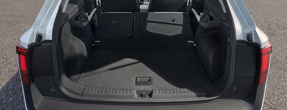 Geöffneter Kofferraum des ŠKODA Epiq