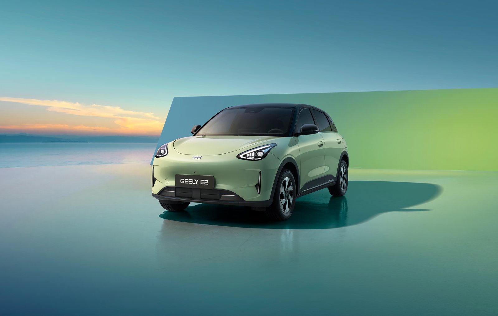 Geely E2, Frontansicht