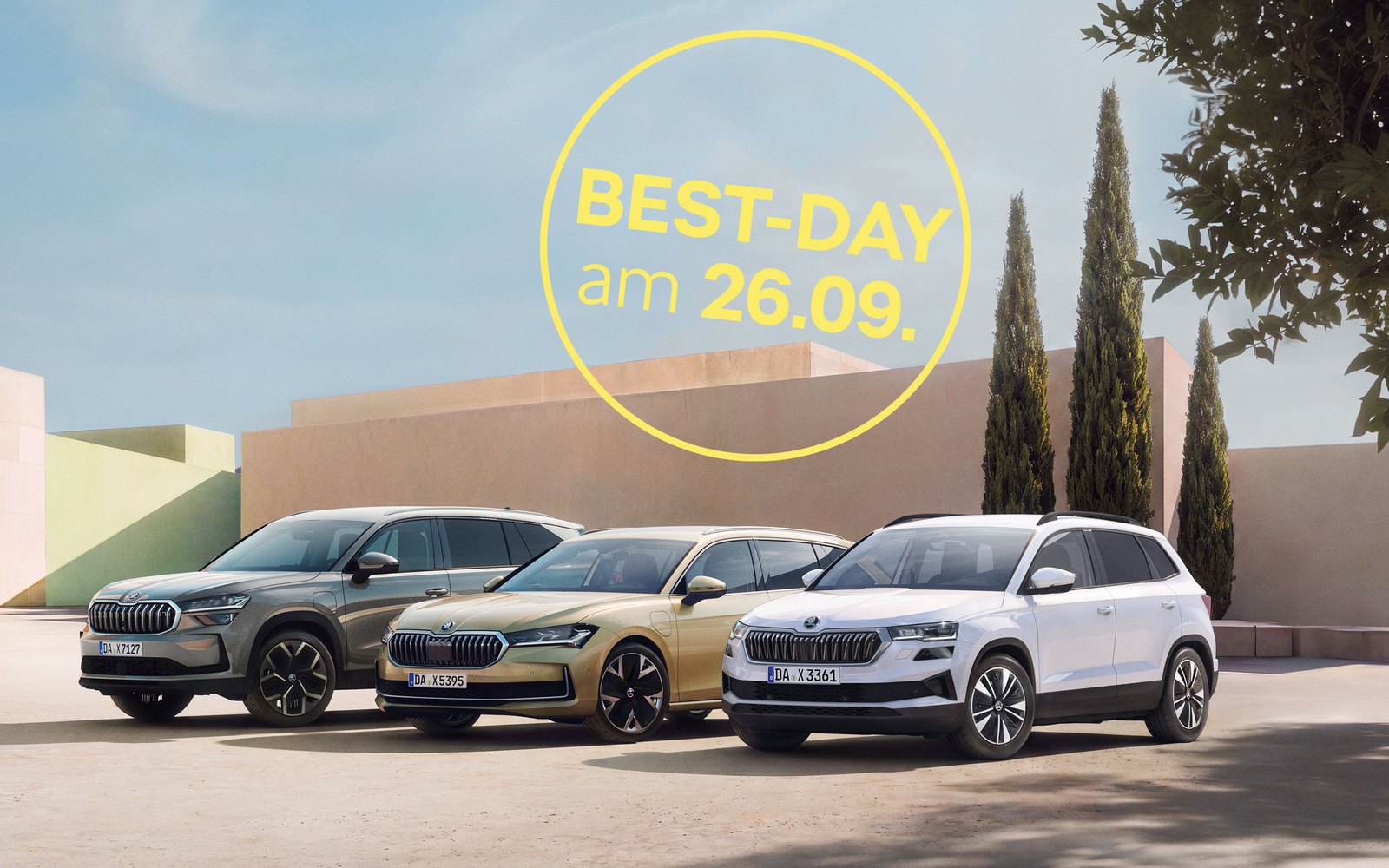 ŠKODA Modelle zu den JETZT-ODER-NIE-Wochen
