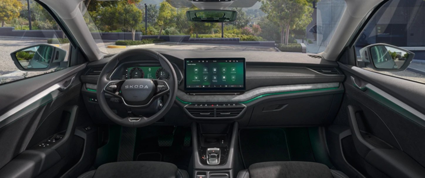 Interieur des Škoda Octavia 30 Jahre